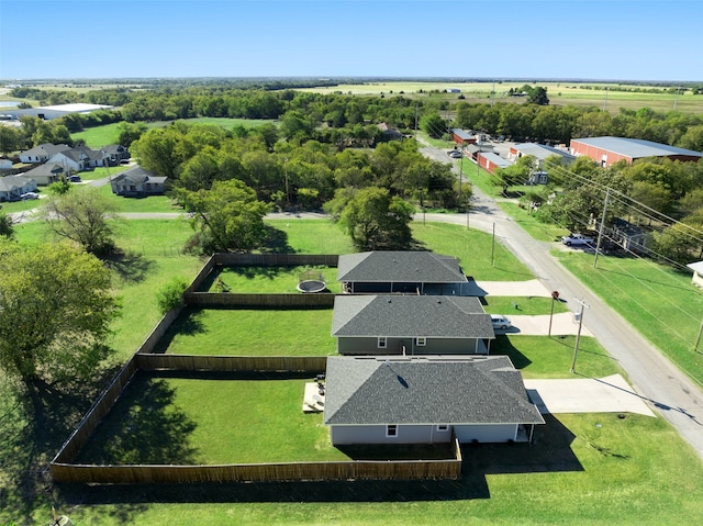 birds eye view of property featuring a residential view