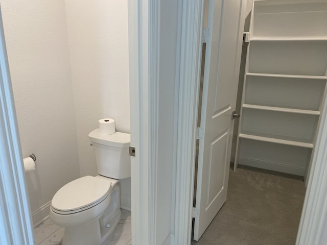 bathroom with toilet