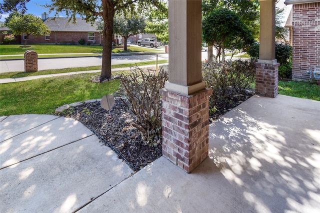 details with concrete floors