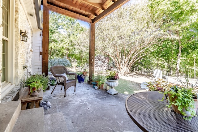 view of patio / terrace