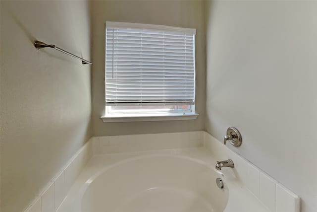 bathroom featuring a bathtub