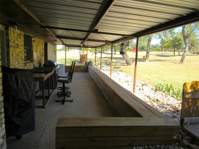 view of patio / terrace