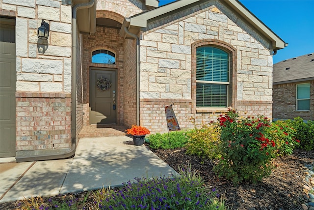 view of property entrance