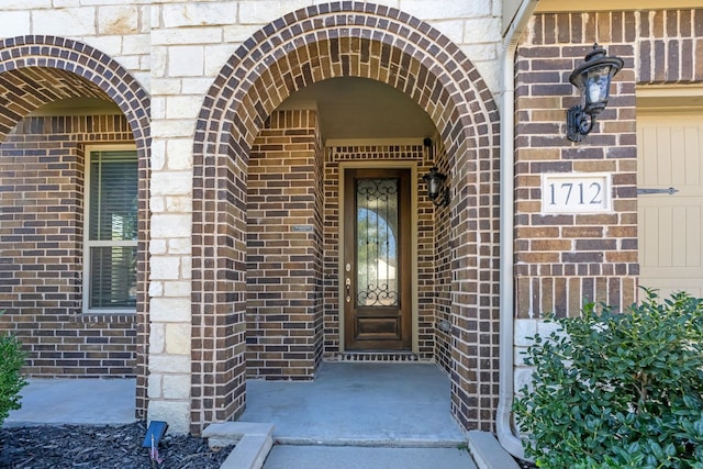 view of property entrance