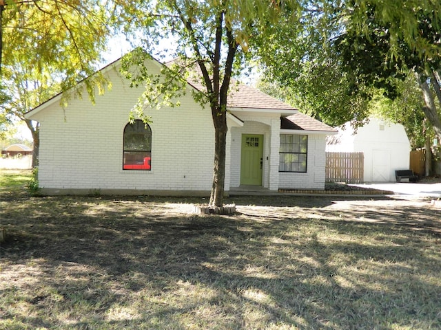 view of ranch-style home