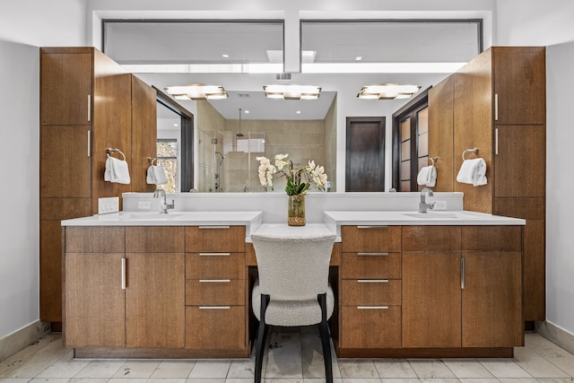 kitchen featuring island range hood, a fireplace, stainless steel appliances, pendant lighting, and a spacious island