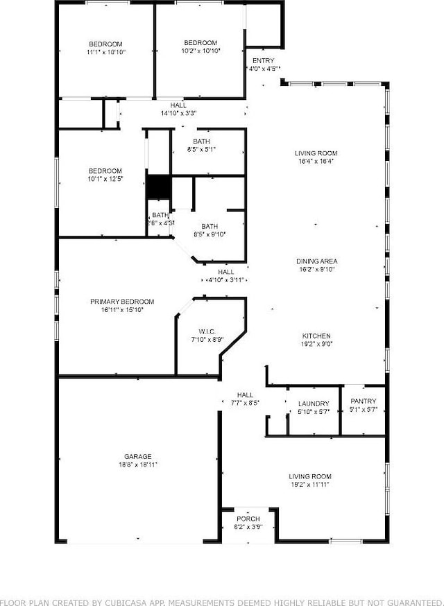 4035 Three Forks Rd, Kaufman, TX 75142 - property floor plan