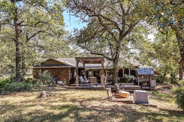 6040A Casey Ct, Fort Worth, TX 76140 - view of back of property