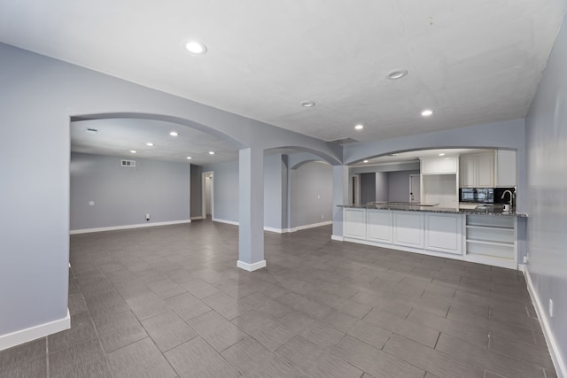 view of unfurnished living room