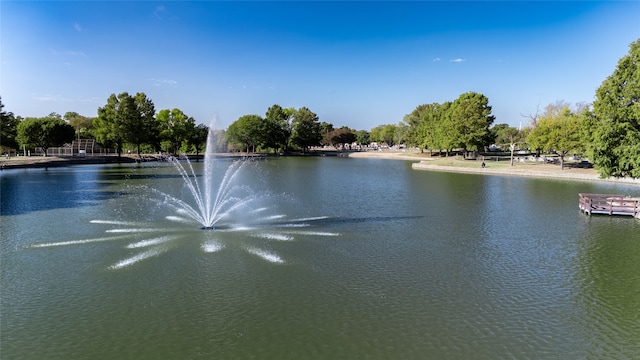 property view of water