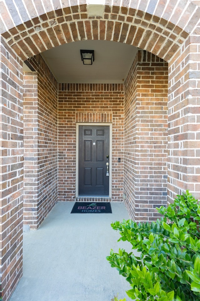 view of property entrance