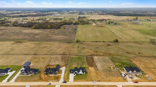 1230 Dixie Estates Way, Whitesboro, TX 76273 - aerial overview of property's location featuring rural landscape