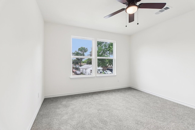 1610 Life Ave, Dallas, TX 75212 - unfurnished room featuring carpet flooring, a ceiling fan, and baseboards