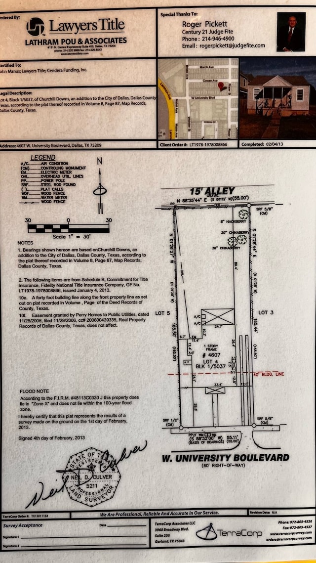 4607 W University Blvd, Dallas TX, 75209 land for sale