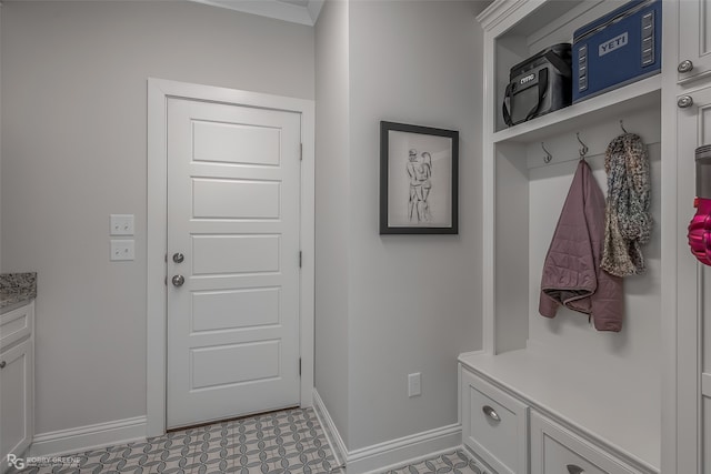 view of mudroom