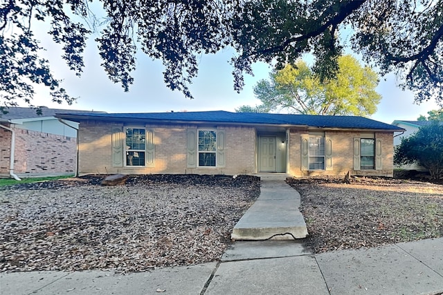 view of ranch-style home