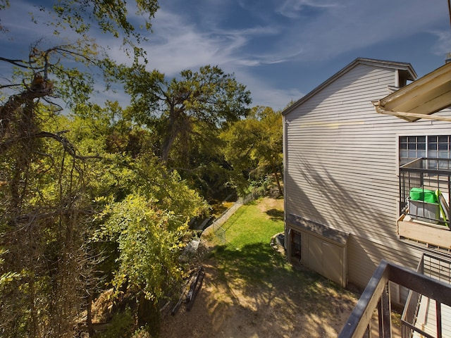 view of side of home