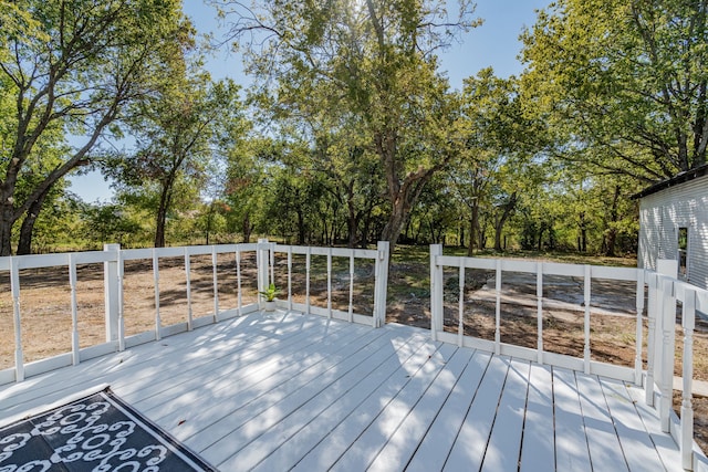 view of deck