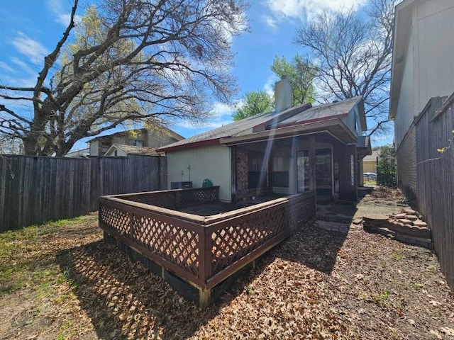 view of rear view of house