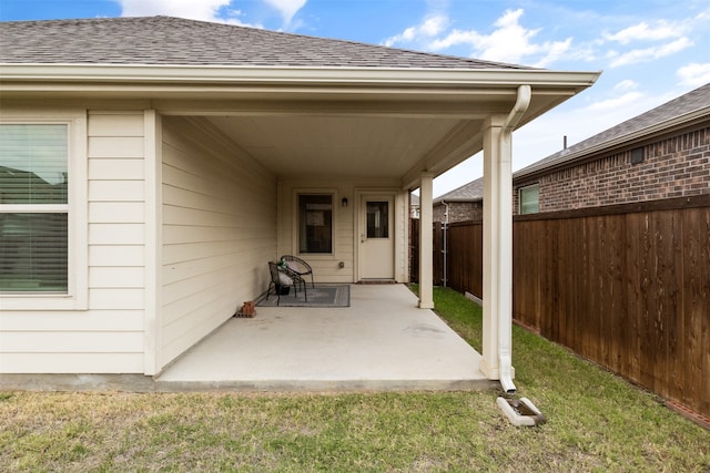 view of patio / terrace