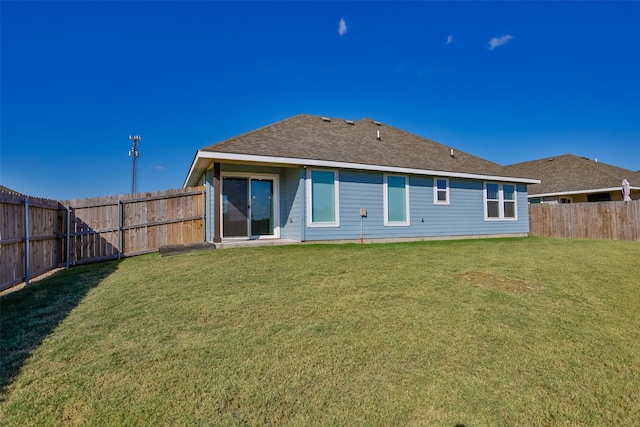 113 Bailey Ranch Dr, Lindsay, TX 76240 - back of property featuring a shingled roof