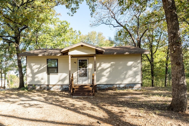 view of ranch-style house