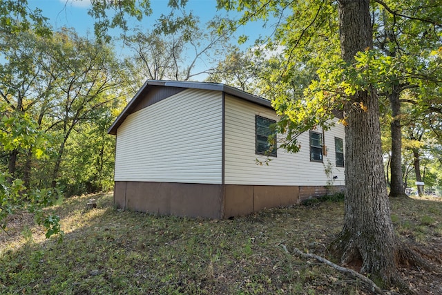 view of property exterior