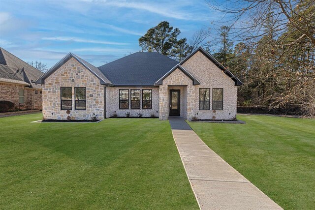 view of french country style house