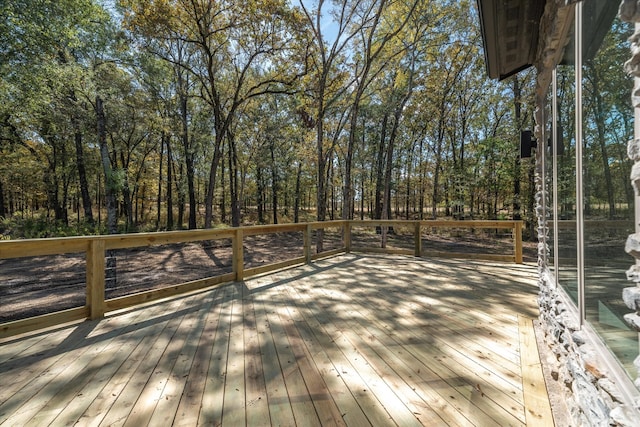 view of deck