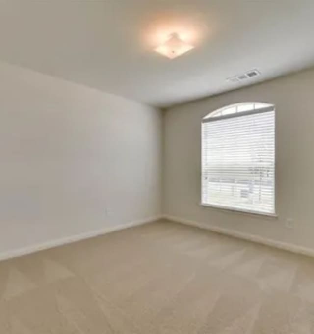 empty room featuring carpet floors