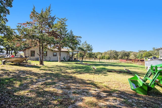 view of yard