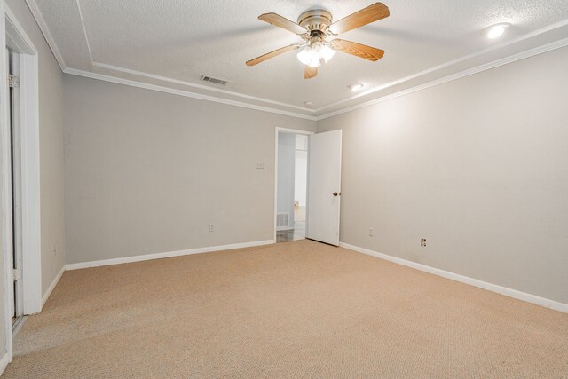 full bathroom featuring a textured ceiling, vanity, tile patterned floors, toilet, and tiled shower / bath combo