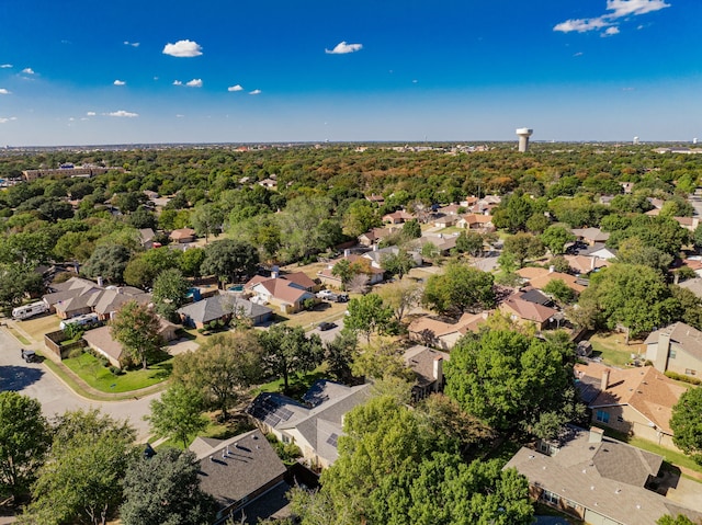 birds eye view of property featuring a residential view