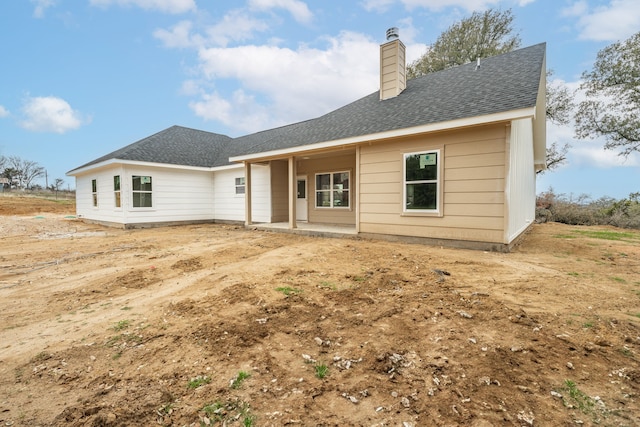 view of rear view of house