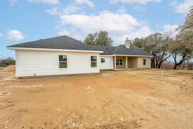 view of rear view of house