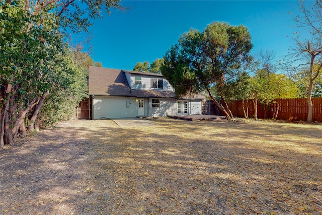 view of back of house