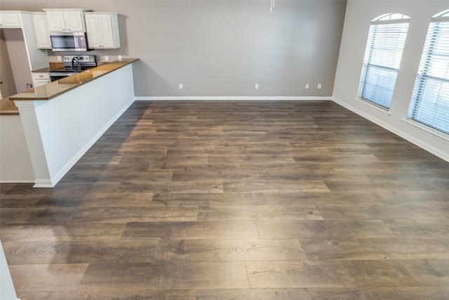 575 S Virginia Hills Dr Unit 3004, Mckinney, TX 75072 - unfurnished living room featuring dark wood-type flooring and baseboards
