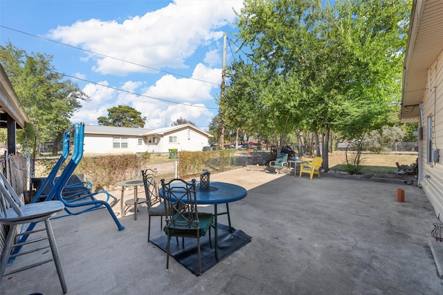 view of patio