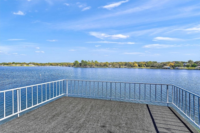 827 Kiowa Dr W, Gainesville, TX 76240 - dock area with a water view