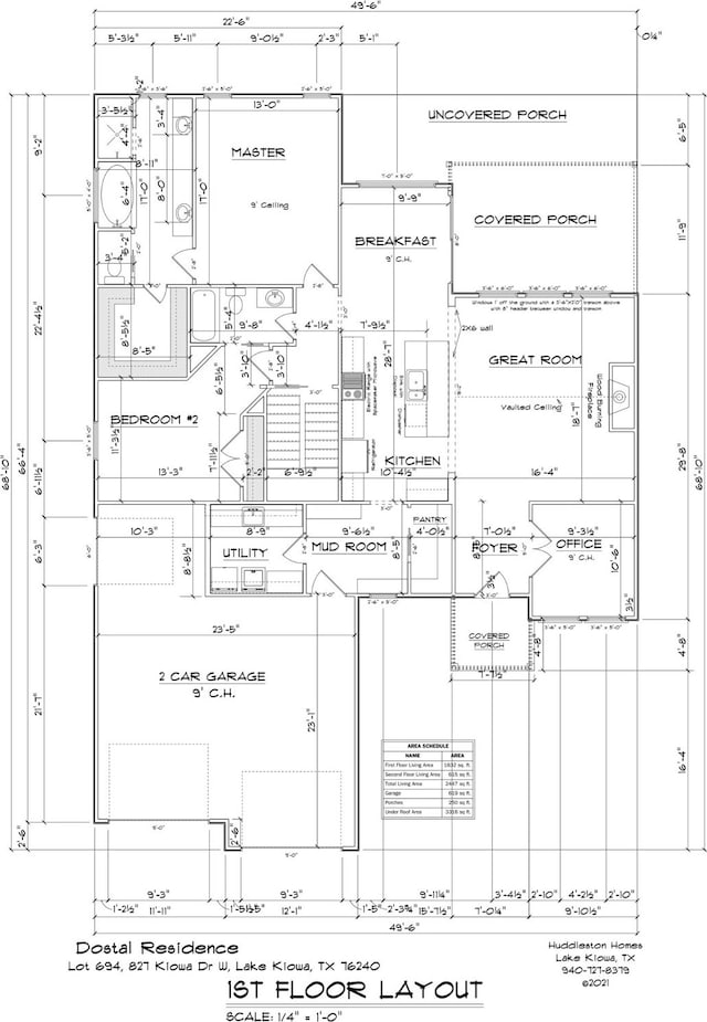 827 Kiowa Dr W, Gainesville, TX 76240 - view of home floor plan