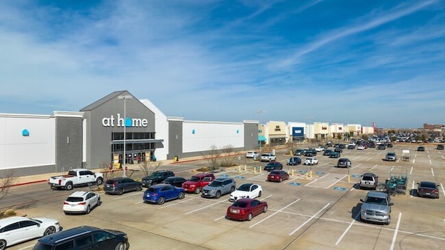 view of vehicle parking