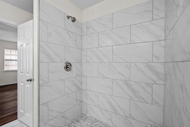 618 W Crawford St, Denison, TX 75020 - full bath featuring tiled shower