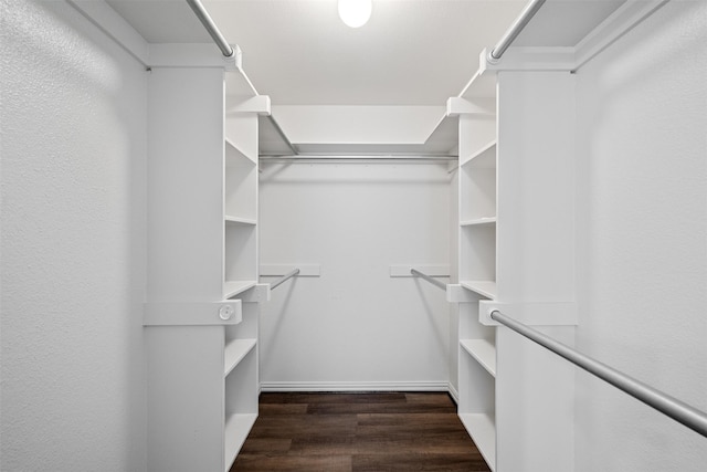 618 W Crawford St, Denison, TX 75020 - spacious closet featuring wood finished floors