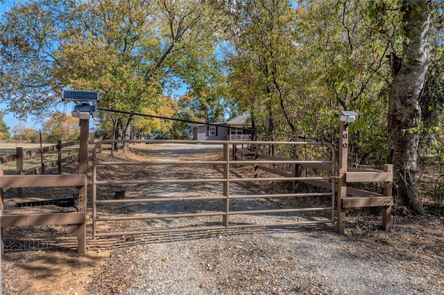 view of gate