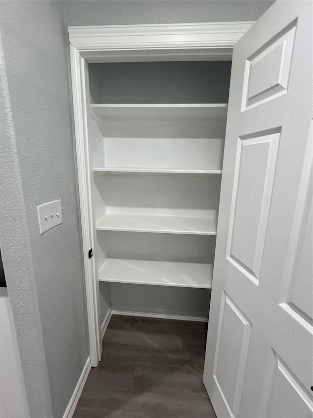 view of closet