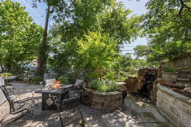 view of patio