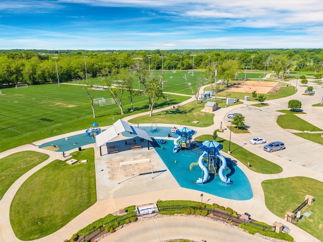 view of pool