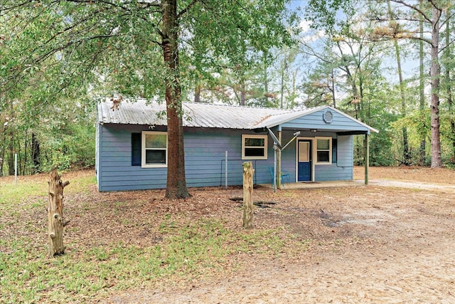 view of ranch-style home