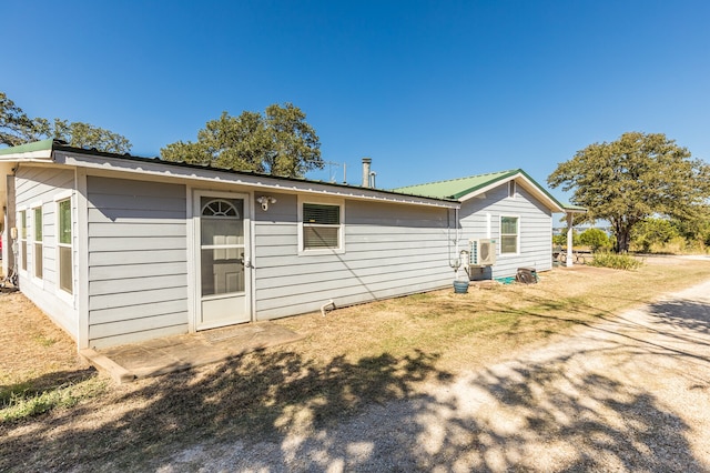 view of rear view of property