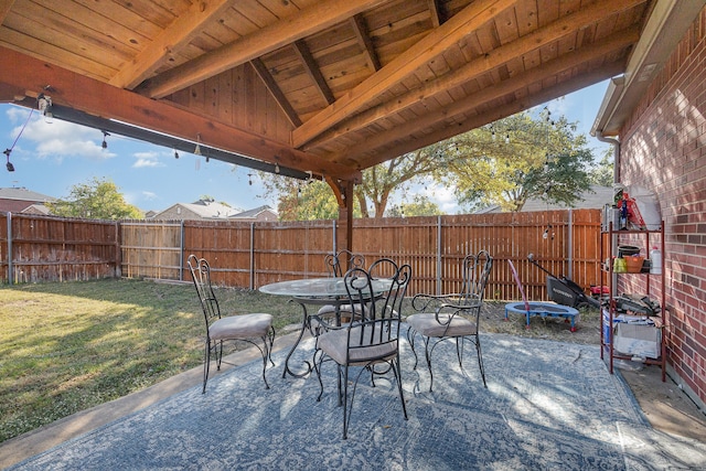 view of patio